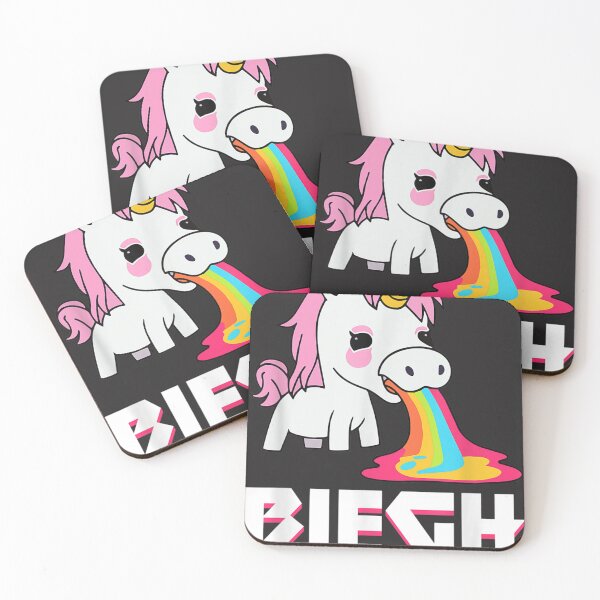 Item preview, Blegh Heavy Metal Metalcore Deathcore Unicorn  designed and sold by GeorgeMPerryA.