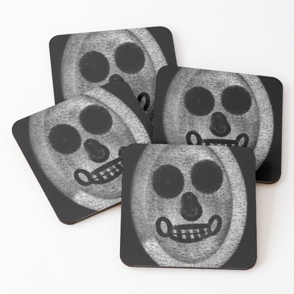 Item preview, An animated drawing of a skull with teeth. designed and sold by lukesubbby.