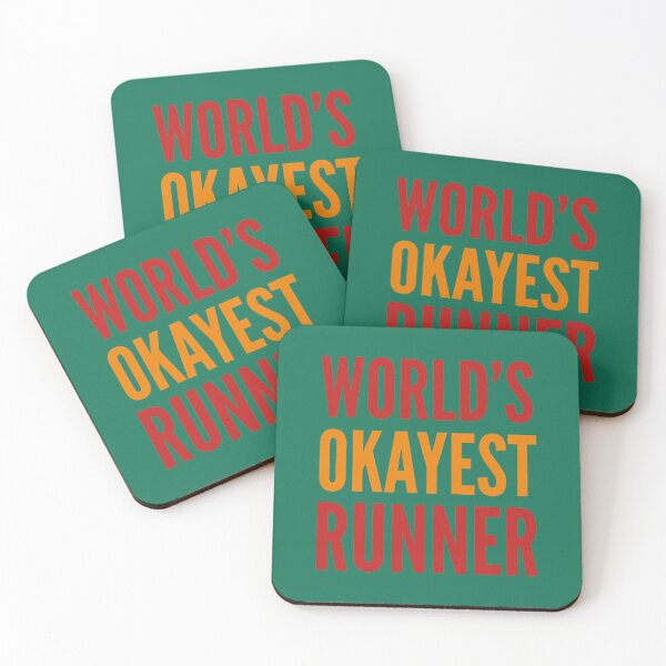 Item preview, World's Okayest Runner   	 designed and sold by ccvuomezq49.