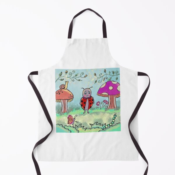 Item preview, Cute bug in a garden  designed and sold by Gemma Creegan.
