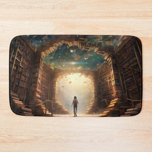 Item preview, Magical Library - Books to Dreams designed and sold by sedviox.