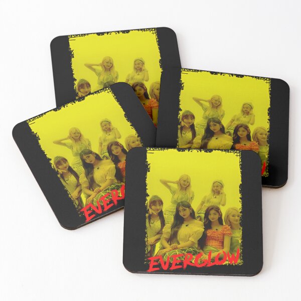 Item preview, Everglow Kpop Group Members Yellow Korean Kpop RGB Color designed and sold by MechanicalMarn.