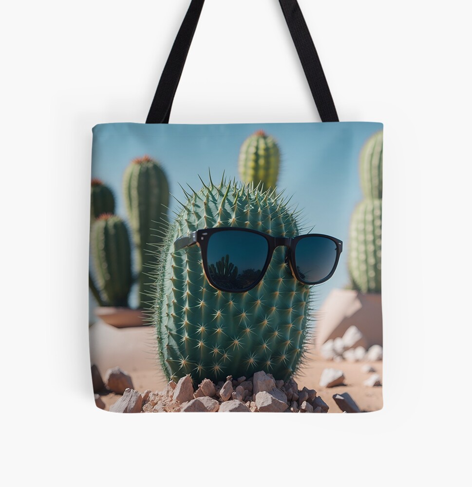 cactus with glasses you know it's GENIAL