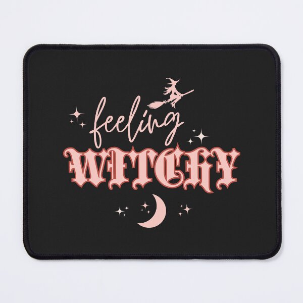 Item preview, Feeling Witchy - pastel pink script and gothic font designed and sold by venomouspixie.