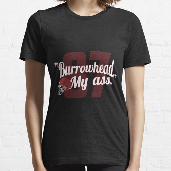 TeeShirtPalace Funny Burrowhead My Ass Meme Kansas City Mesh Reversible Basketball Jersey Tank