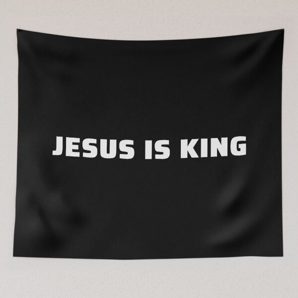 Item preview, Jesus Is King - Christian Christ Mesiah designed and sold by ViewerEqualsPhoton.