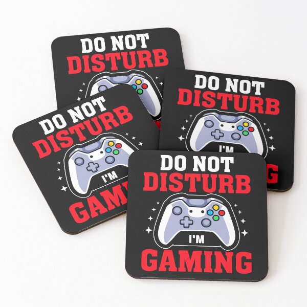 Item preview, Do Not Disturb Gaming - Funny Gifts for Gamers and Esport Lovers by FanityPrints designed and sold by FanityPrints.