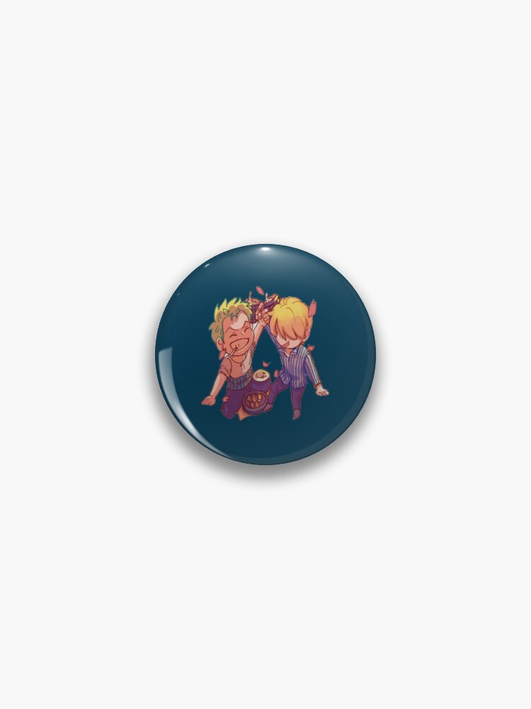 One Piece Monkey D Luffy - Roronoa Zoro And Sanji Pin for Sale by