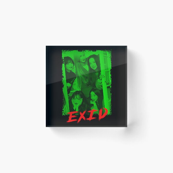 Item preview, EXID Kpop Group Members Green Korean Kpop RGB Color designed and sold by MechanicalMarn.