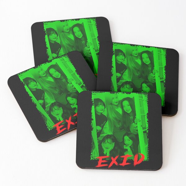Item preview, EXID Kpop Group Members Green Korean Kpop RGB Color designed and sold by MechanicalMarn.
