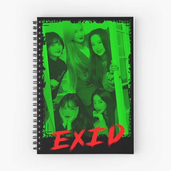 Item preview, EXID Kpop Group Members Green Korean Kpop RGB Color designed and sold by MechanicalMarn.