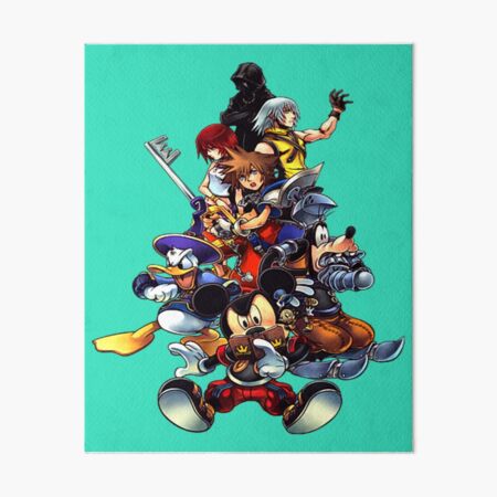 Kingdom Hearts PS2 Cover Art Board Print for Sale by Geeky-Armor