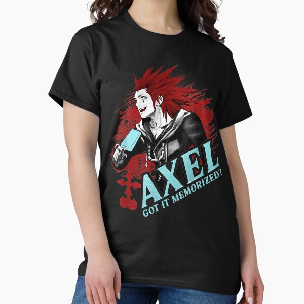Vista previa del artículo con la obra «Kingdom Hearts Axel lo tiene», diseñado y vendido por KahlilAuger.