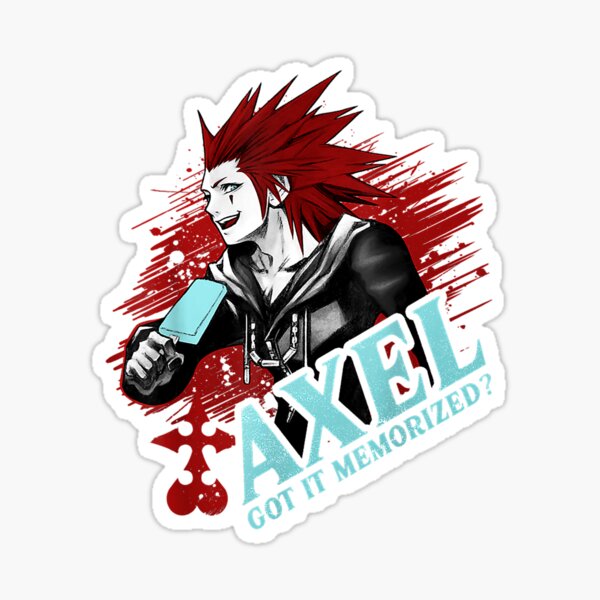 Vista previa del artículo con la obra «Kingdom Hearts Axel lo tiene», diseñado y vendido por KahlilAuger.