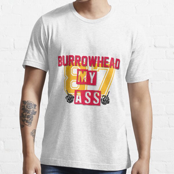 Funny Burrowhead My Ass Meme Kansas City Mesh Reversible Basketball Jersey  Tank