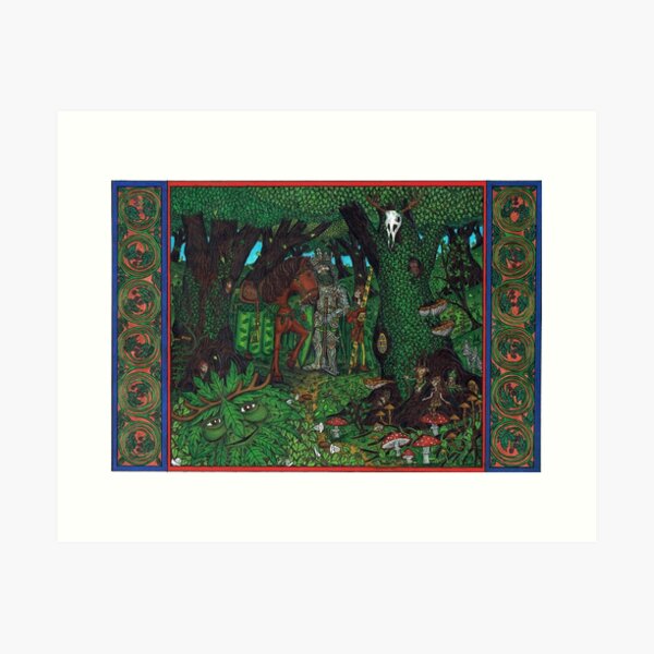 The Green Knight Art Print