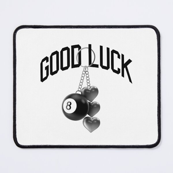 Item preview, Good Luck 8 Ball Key Chain designed and sold by monothatthat.