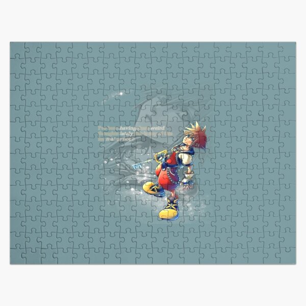 Kingdom Hearts Cross Stitch Pattern, Sora Cross Stitch, Game Cross