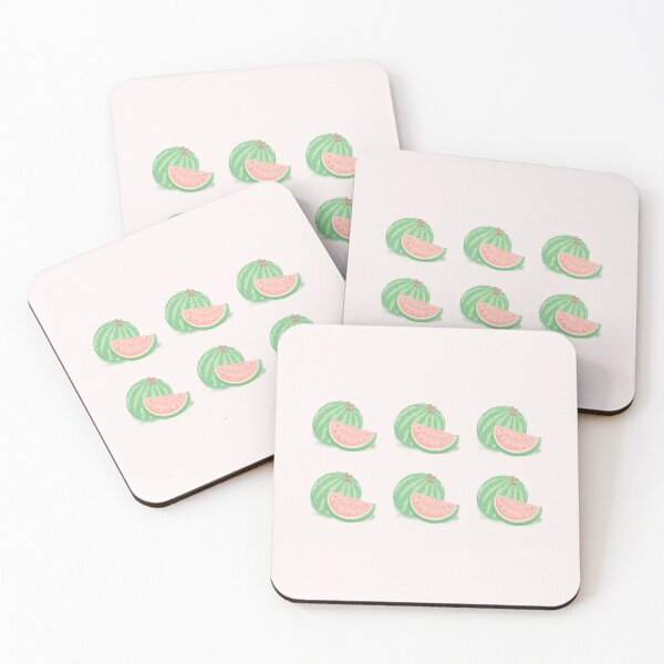 Item preview, Cute watermelons with pastel colors designed and sold by Florvolcanica.