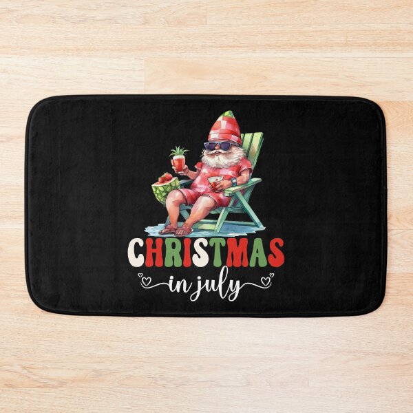Item preview, Christmas in July Funny Santa Beach Watermelon T-Shirt designed and sold by KGN  CREATIVITY.
