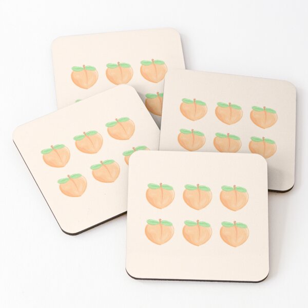 Item preview, Cute peaches with pastel colors designed and sold by Florvolcanica.