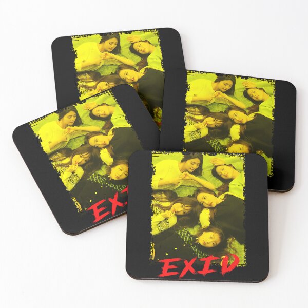 Item preview, EXID Kpop Group Members Yellow Korean Kpop RGB Color designed and sold by MechanicalMarn.