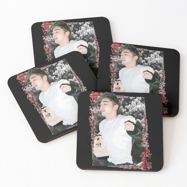 Item preview, Kim Youngwoon Super Junior Kangin Korean Kpop Floral designed and sold by TheaDoughnutFa.