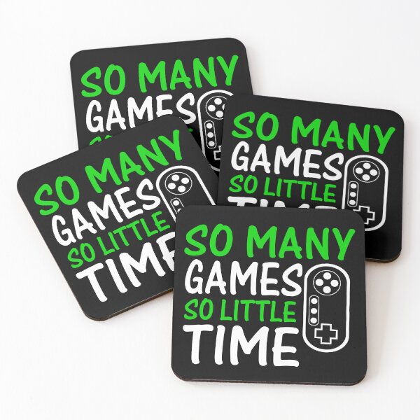 Item preview, So Many Games So Little Time - Funny Gifts for Gamers and Esport Lovers by FanityPrints designed and sold by FanityPrints.