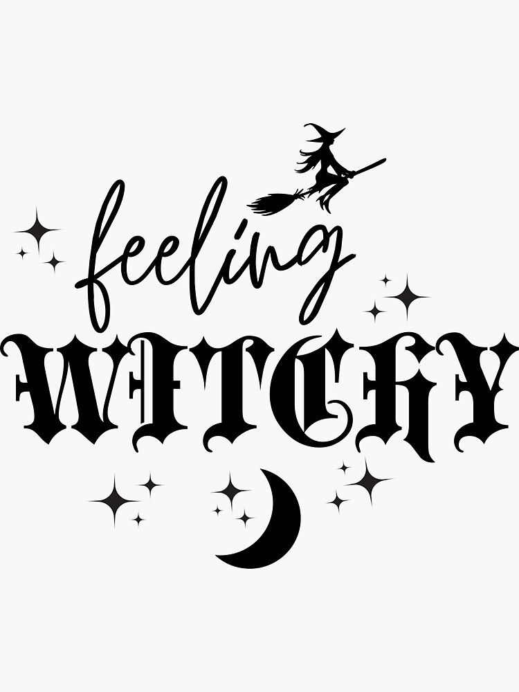 Black and white witchy vibe sticker pack, celestial stickers Sticker for  Sale by JuliaPop