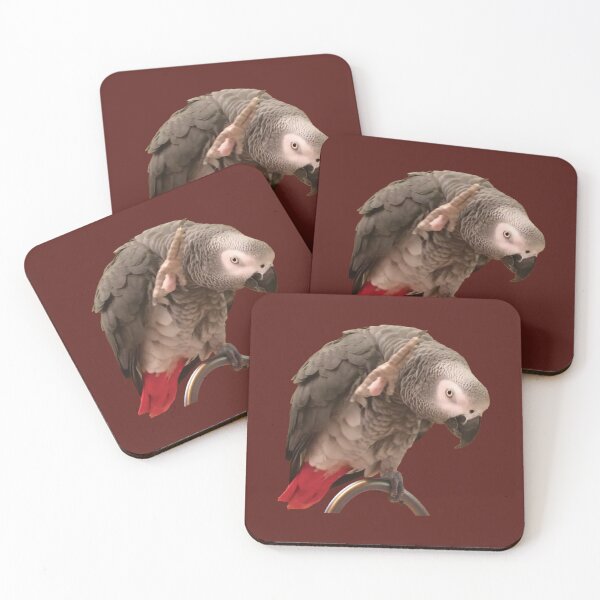 Item preview, Einstein African Grey Parrot Waving   	 designed and sold by gzijwlzyjmf98.