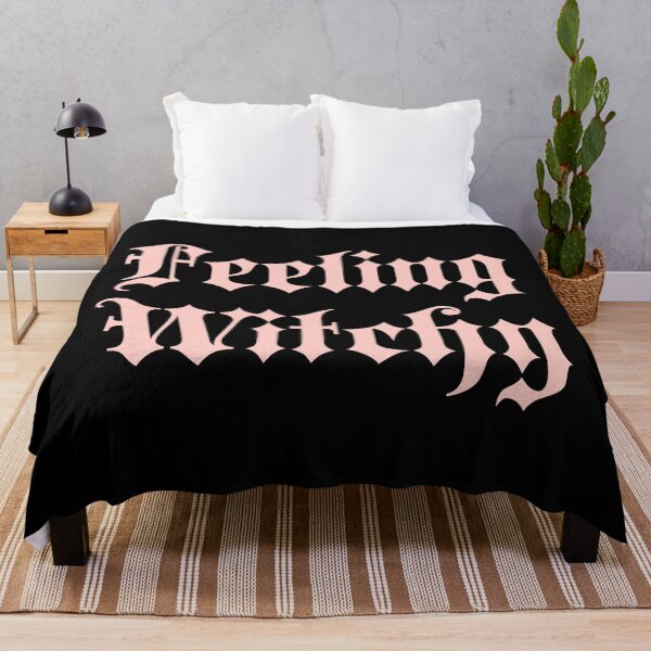 Item preview, Feeling Witchy pastel pink gothic font designed and sold by venomouspixie.