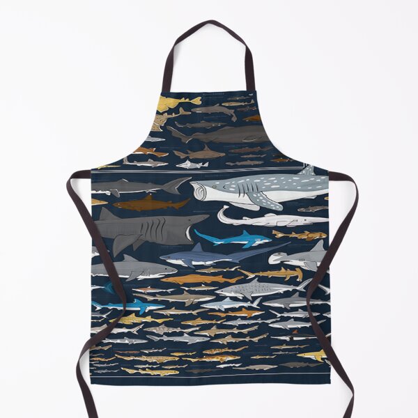 Item preview, Title: Sharks of the World - Charting the Diversity of Global Shark Species designed and sold by Dubage603.