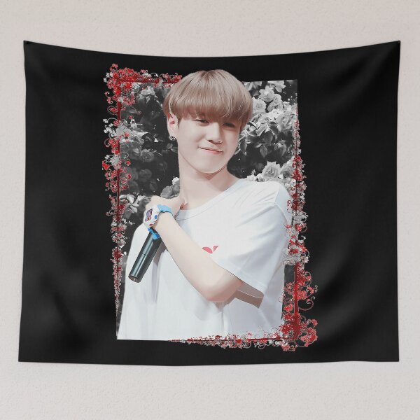 Item preview, Kim Yugyeom GOT 7 Yugyeom Korean Kpop Floral designed and sold by TheaDoughnutFa.
