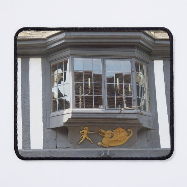 Item preview, St George & The Dragon Bay Window designed and sold by wiggyofipswich.
