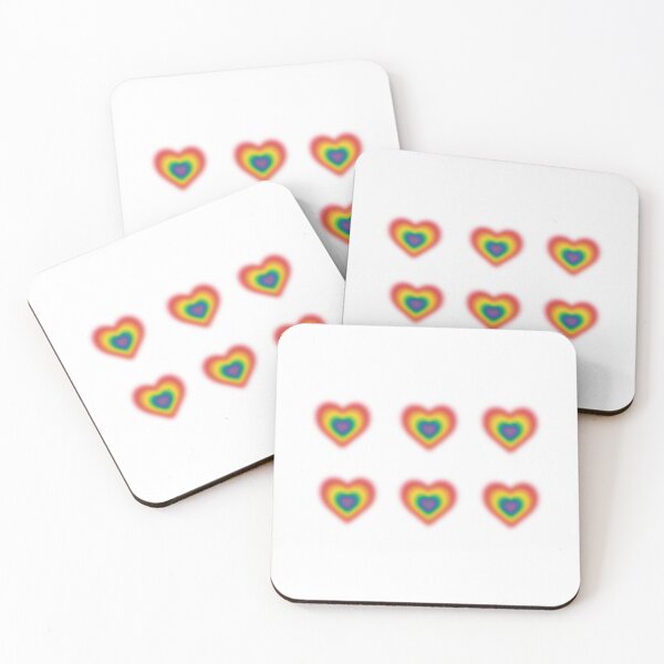 Item preview, LGBT BLURRED HEARTS designed and sold by Florvolcanica.