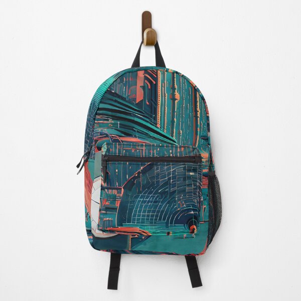 Item preview, Retro-futuristic cyberpunk sci-fi city designed and sold by ArthurVandelay.