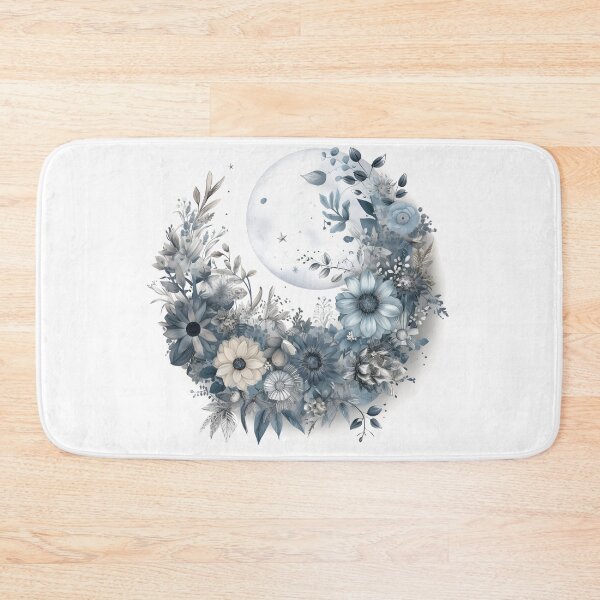 Item preview, Enchanting Whimsy Floral Moon Motif Illustration, Celestial Magic 2 designed and sold by ShreyaaArts.