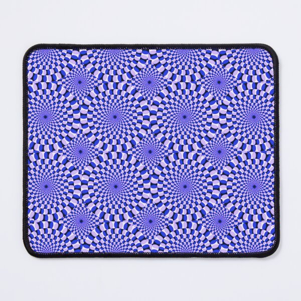 Item preview, Optical illusion blue moving circles designed and sold by NateCF.