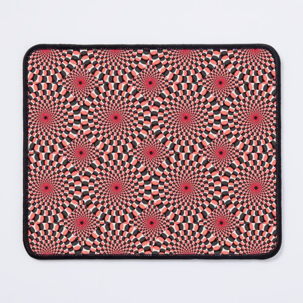 Item preview, optical illusion red moving circles designed and sold by NateCF.