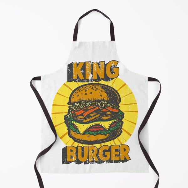 Item preview, Vintage King Burger T-Shirt designed and sold by dakaseli.
