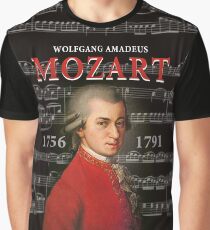 Wolfgang Amadeus Mozart Graphic T-Shirt