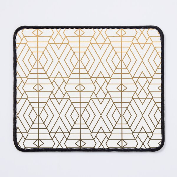 Artikelvorschau, Art Deco Geometrical Pattern 2 - Off White entworfen und verkauft von Studio Grafiikka.