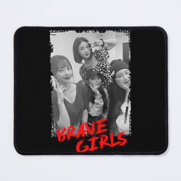 Item preview, Brave Girls Kpop Group Members black and white Korean Kpop RGB Color designed and sold by SjoertsAnnelie.
