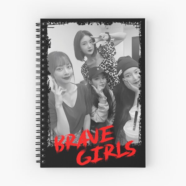 Item preview, Brave Girls Kpop Group Members black and white Korean Kpop RGB Color designed and sold by SjoertsAnnelie.