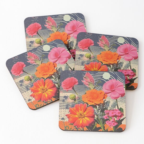 Item preview, Flower Pop Collage designed and sold by itsnotamy.