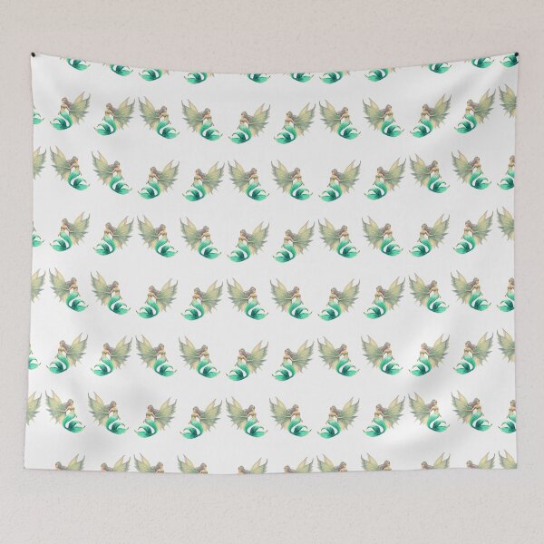 Item preview, Litt Green Sirenas Hadas de los Merfolk designed and sold by SirenasWorld.