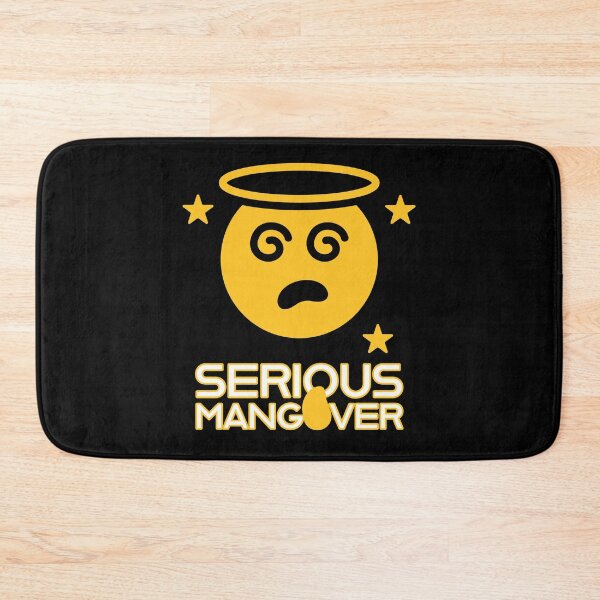 Item preview, Serious Mangover Mango Pun Graphic Design designed and sold by Andy Hilaire.