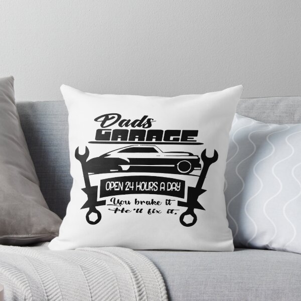 Item preview, Dads Garage Black designed and sold by noble-soda.