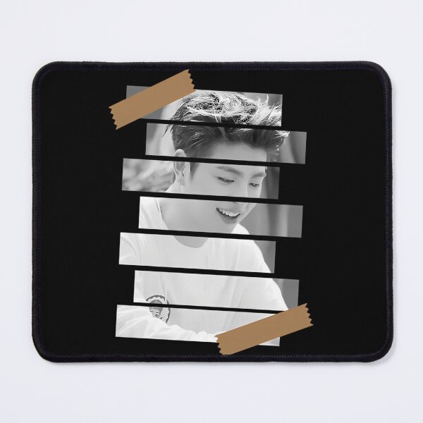Item preview, Koo Junhoe iKON June Korean Kpop Monochrome Stripe designed and sold by TheaDoughnutFa.