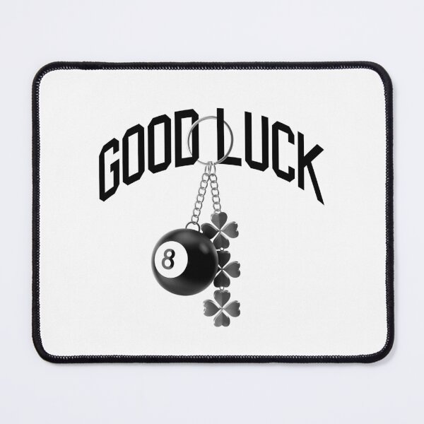 Item preview, Good Luck 8 Ball Key Chain X Clover designed and sold by monothatthat.